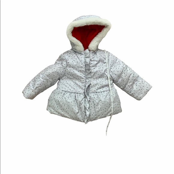 NWOT Mayoral reversible puffer coat w/hood 4-6 mos - Picture 10 of 15